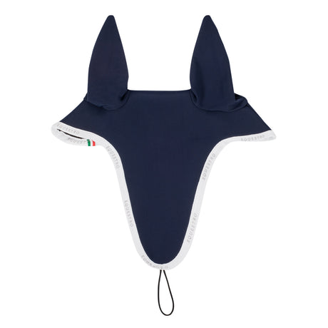 Fly veil in technical fabric with noseband attachment