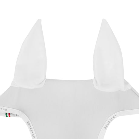 Fly veil in technical fabric with noseband attachment