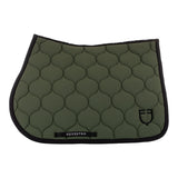 Equestro Jumping Saddle Pad With Onion Quilting