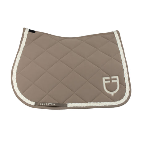 Braided cord jumping saddle pad