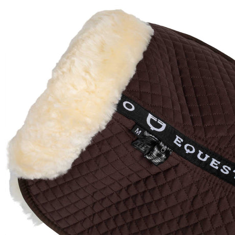 Cotton and sheepskin pad