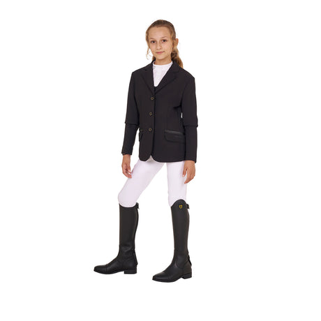 Girls' competition jacket in technical fabric