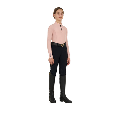 Girls' long-sleeved training base layer