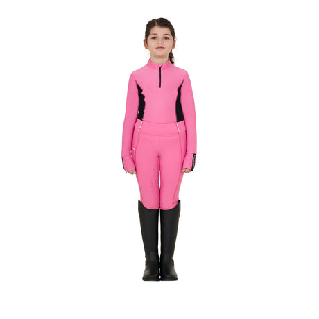 Girls' long-sleeved training base layer