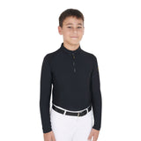 Boys' training base layer in technical fabric