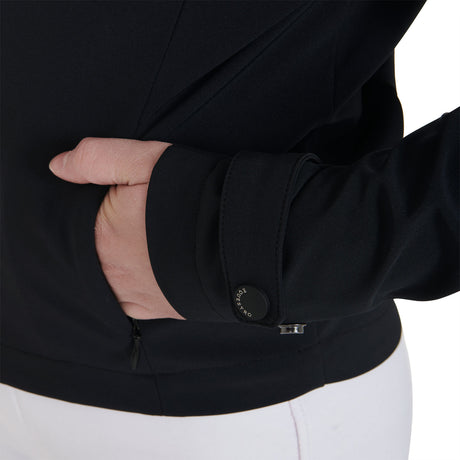 Kids' slim fit softshell jacket in technical fabric