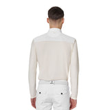 Men's long-sleeved competition polo shirt