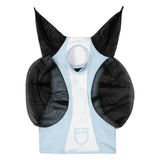 Two tone mesh anti-fly mask
