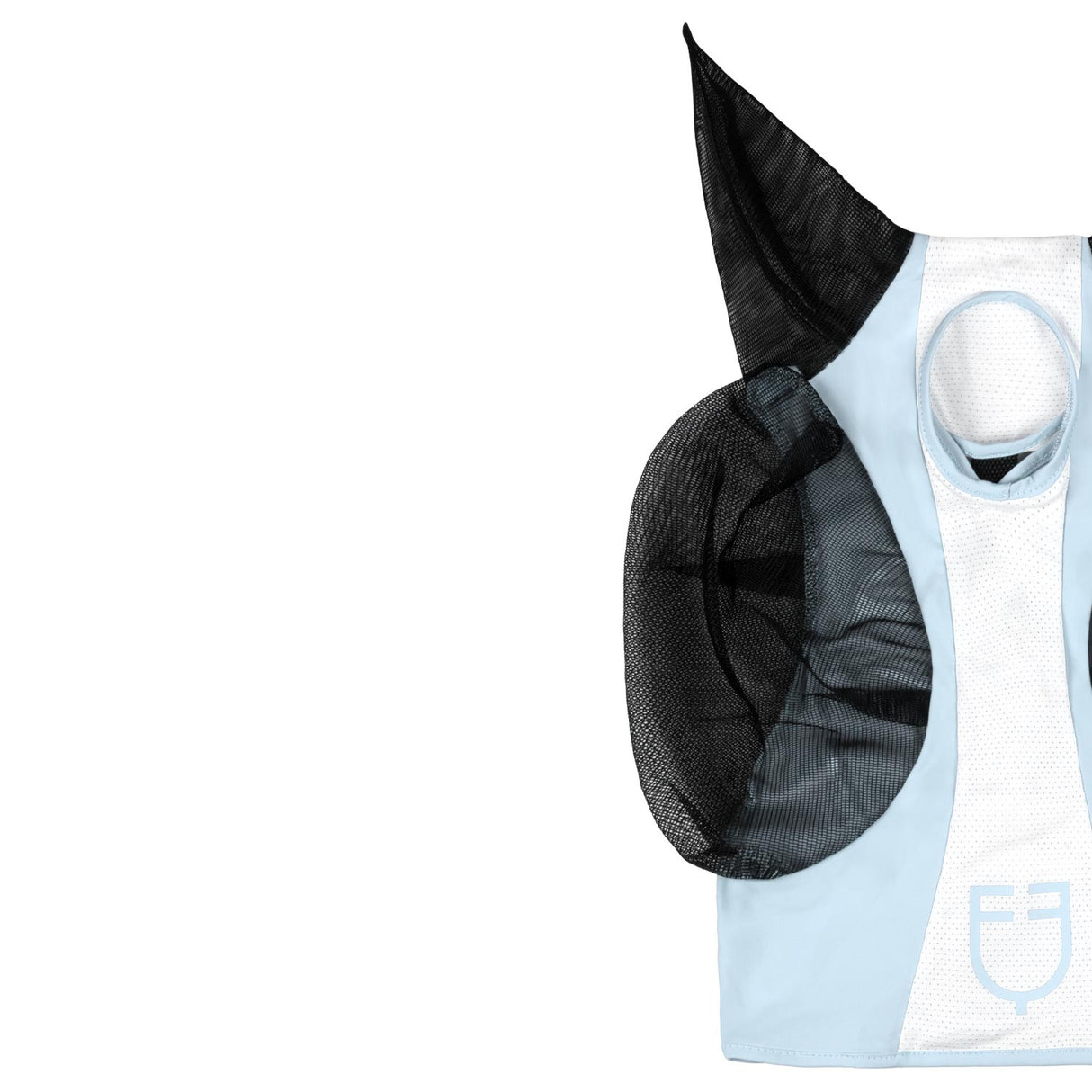 Two tone mesh anti-fly mask