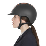 Equestro Helmet With Rhinestones En 1384-2023 Homologation