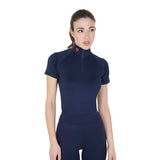 Women's slim fit short sleeve base layer