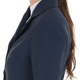 Women's competition jacket three buttons perforated fabric