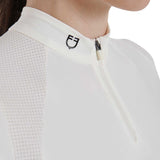 Equestro Women's Slim Fit Technical Training Polo Shirt