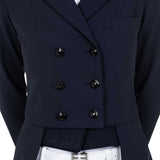 Women's competition dressage tailcoat in technical fabric