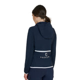 Women's down jacket in technical blend