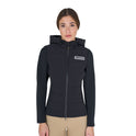 Women's hooded down jacket technical blend