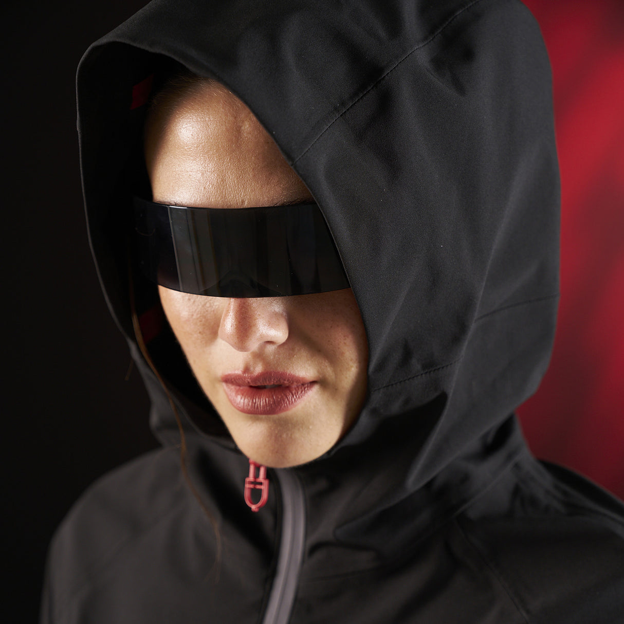 Equestro Ridertechnology women's waterproof shell jacket long