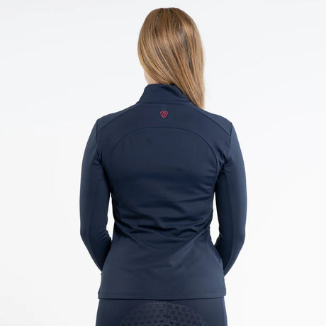 EQUIDRY Women's Water Repellent Base Layer #colour_navy-raspberry