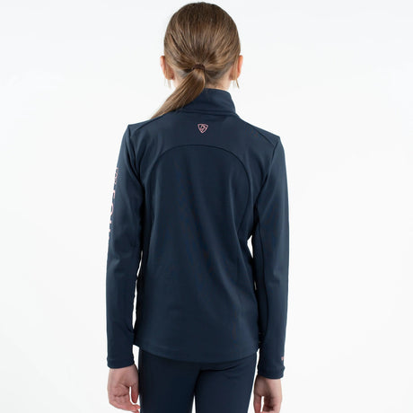 EQUIDRY Children's Water Repellent Base Layer #colour_navy-pale-pink