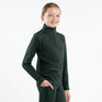 EQUIDRY Children's Water Repellent Base Layer #colour_black-forest-green-black