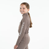 EQUIDRY Children's Water Repellent Base Layer #colour_mocha