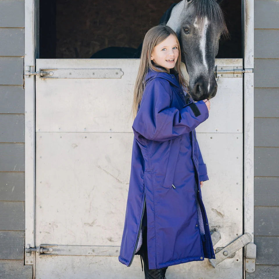 EQUIDRY Children's Thick Fleece Evolution #colour_purple-lilac