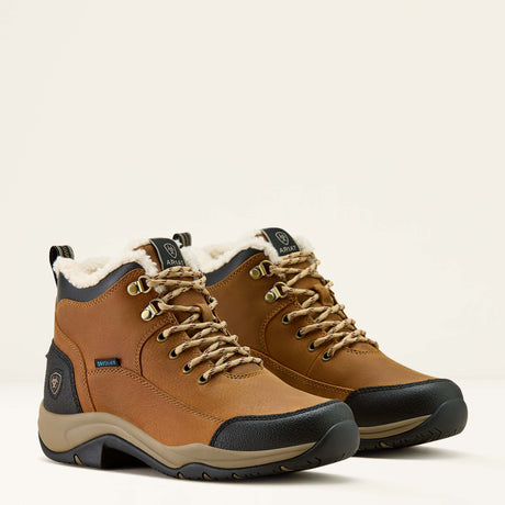 Ariat Women's Terrain Sherpa Waterproof Boot #colour_dusted-wheat