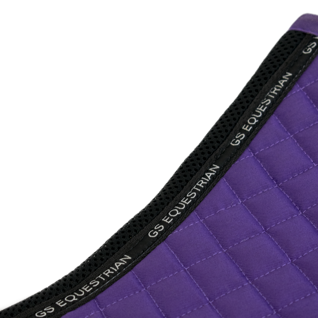 GS Equestrian & Country All Purpose Saddle Pad #colour_purple