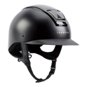 Champion Insight Glitter Oval Standard Peak Riding Hat #colour_matt-black-sparkle-black