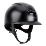 Champion Insight Oval Standard Peak Riding Hat #colour_matt-black