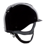 Champion Insight Oval Standard Peak Riding Hat #colour_metallic-black