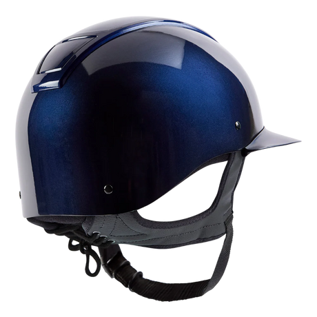 Champion Insight Oval Wide Peak Riding Hat #colour_metallic-navy