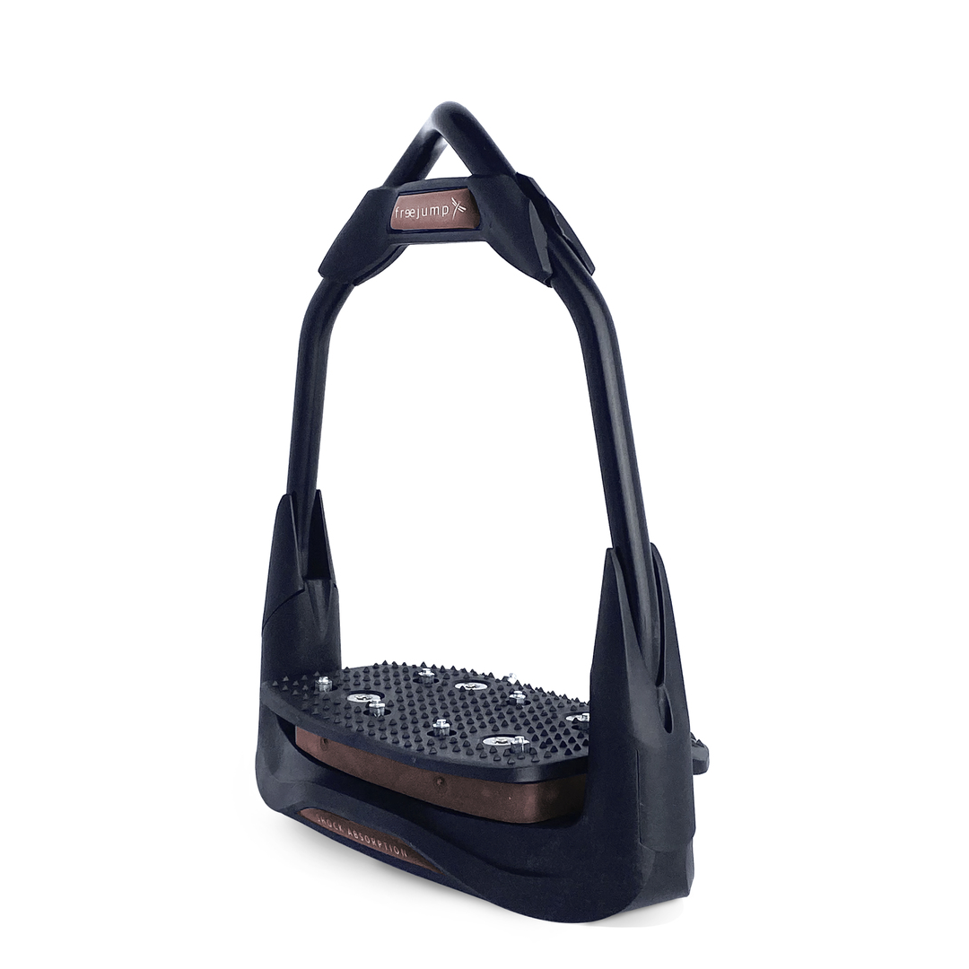 Freejump AirS Full Black 0-30 Stirrups #colour_black-choco