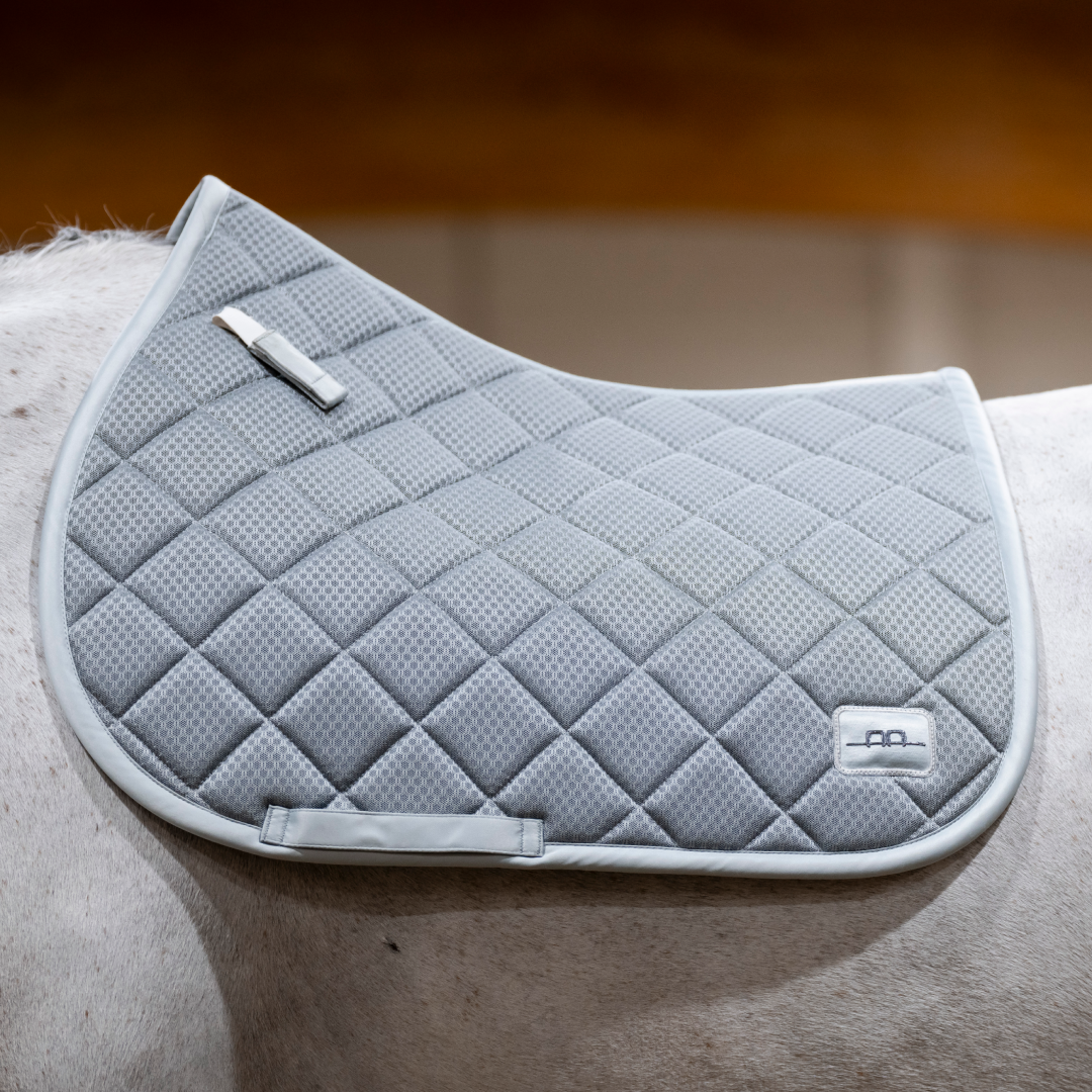 Horseware Ireland Alessandro Albanese Performance Jump Pad #colour_silver-slate
