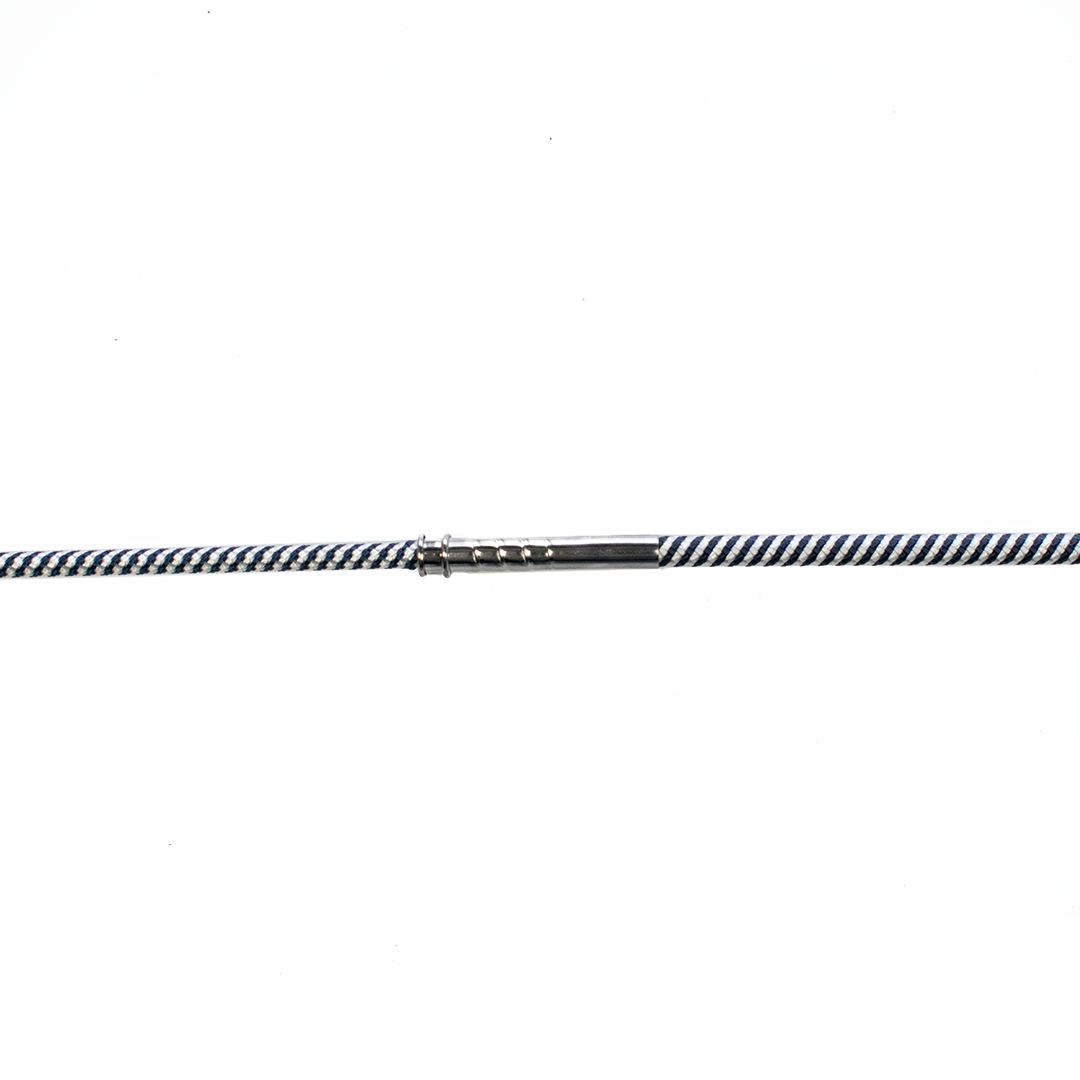 GS Equestrian 2 Piece Lunge Whip #colour_navy-white