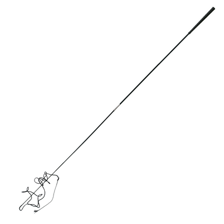 GS Equestrian 2 Piece Lunge Whip #colour_black
