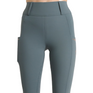 Montar MoKelsey Rose Gold Crystals Full Grip Riding Tights #colour_jade