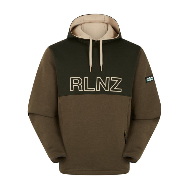 Ridgeline Mens South Island Hoodie #colour_olive-mix