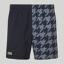 Ridgeline Unisex Backslider Shorts #colour_navy-print