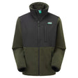 Ridgeline Men's Hybrid Fleece #colour_olive/black