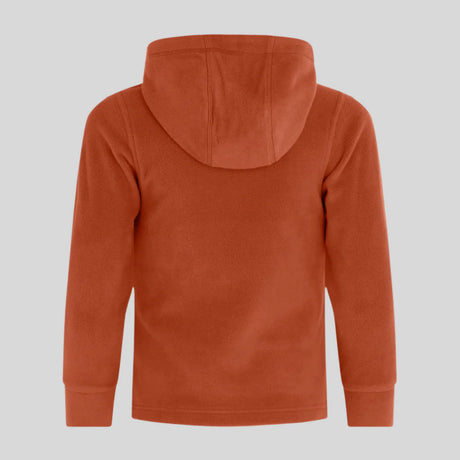 Ridgeline Kids Ballistic Long Sleeved Fleece Hoodie #colour_russet