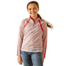 Ariat Youth Sunstopper 3.0 1/4 Zip Baselayer #colour_petals