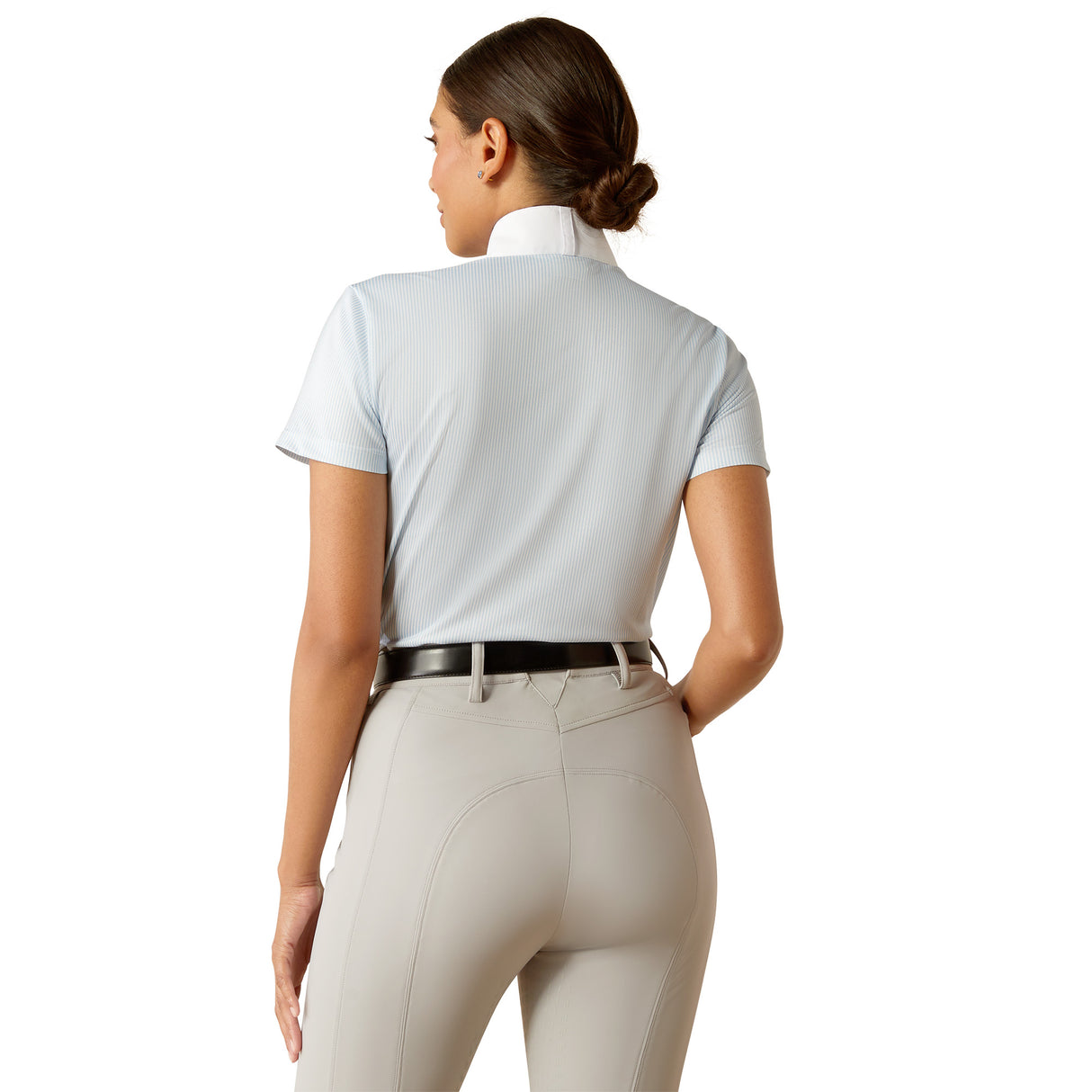 Ariat Women's Aptos Show Shirt #colour_blue-stripe