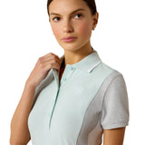 Ariat Women's Taryn Polo #colour_starlight-heather-grey