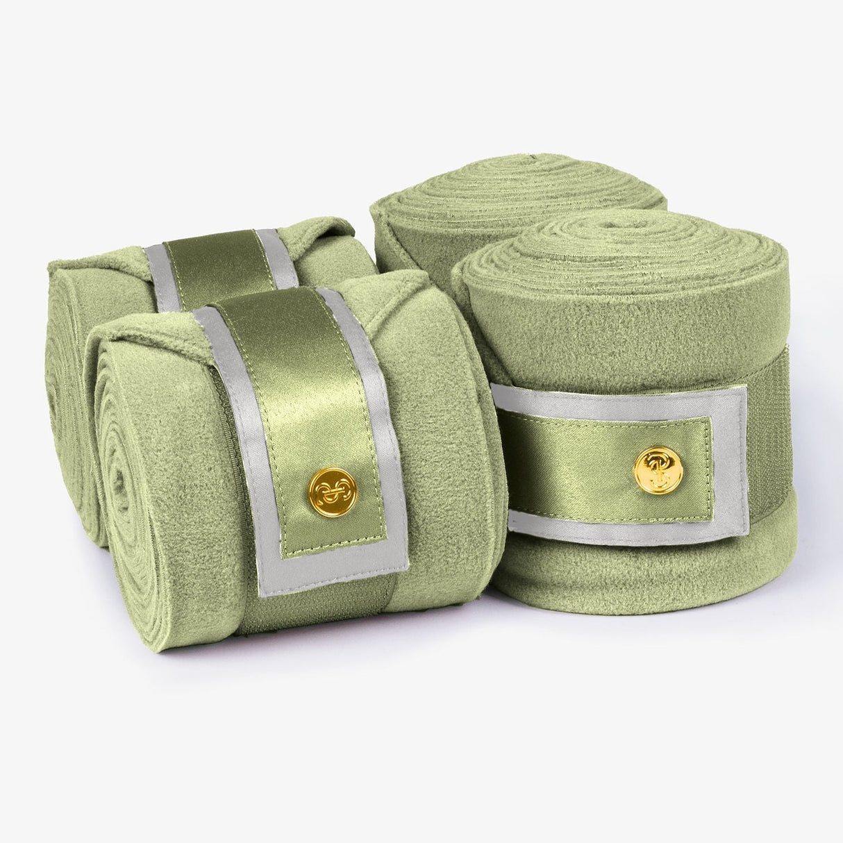 PS of Sweden Pistachio Green Signature Polo Bandages