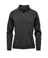 Stormtech Women's Avalante ¼ Zip Fleece #colour_black-heather