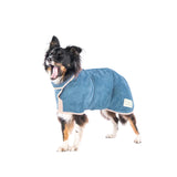 Ruff & Tumble Classic Dog Drying Coat #colour_sandringham-blue