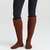 Double Cuff Welly Sock - Nutmeg