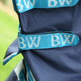 Bridleway Ontario Lite Combo Turnout Rug #colour_navy
