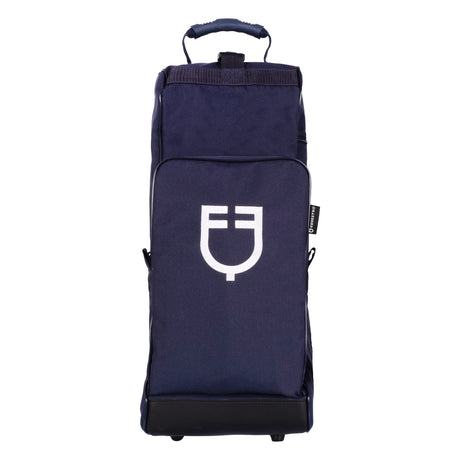 Equestro Riding Boots And Cap Bag With Rubber Reinforcement